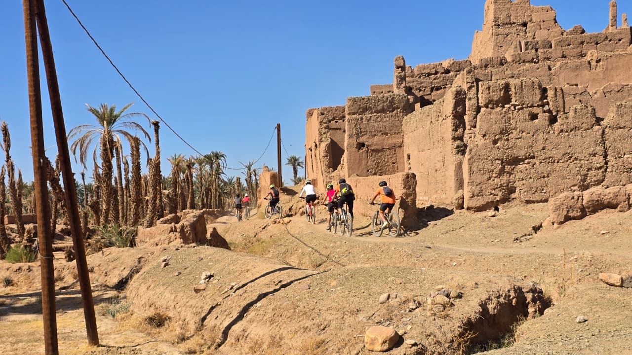 Circuit VTT 6 Jours départ Marrakech